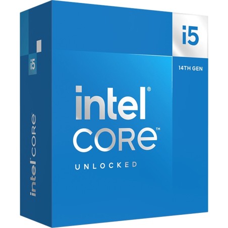 Intel Core i5-14600K Raptor Lake Refresh CPU - 5.3GHz 14-kerne - LGA1700 - Intel Boxed without heatsink/fan